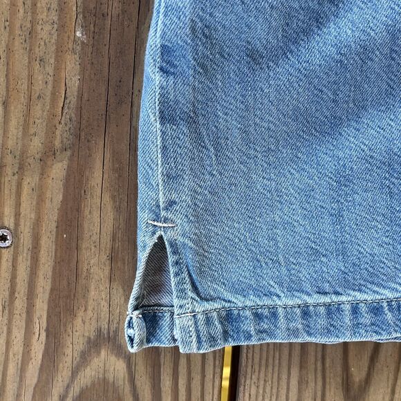 NWOT Levi's Louisa Short Sleeve Denim Mini Shirt Dress - Snap Front - Sz Small - Picture 7 of 10